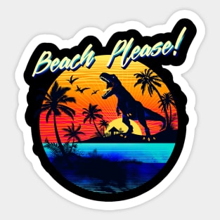 The Beach Sticker